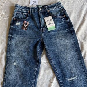 170,Articles Of Society Faded Denim Jeans,
Size 8| Waist 29, high Rise straight
